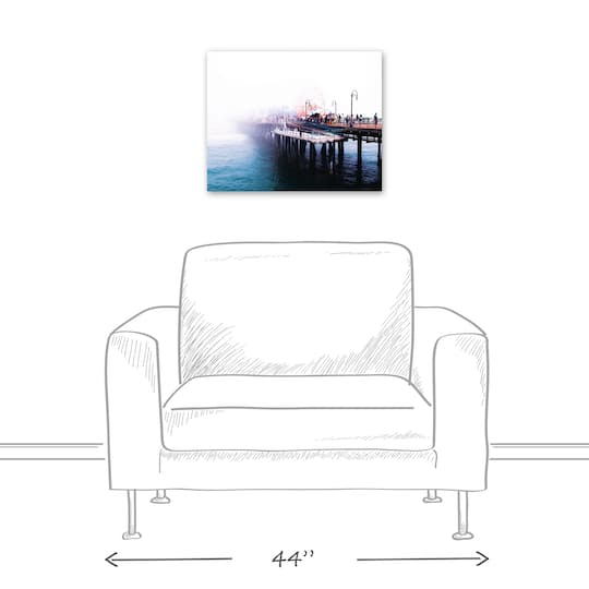 Pier Fair 20" x 16" Canvas Wall Art